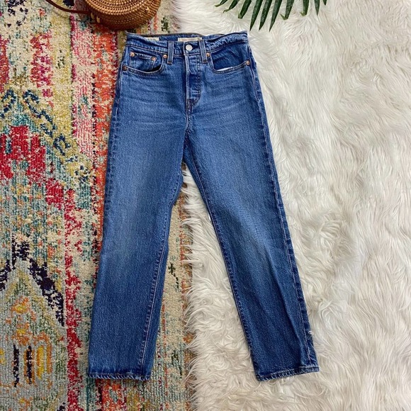 Levi's Denim - Levi's High Waist High Rise Wedgie Straight Leg Jeans Size 24